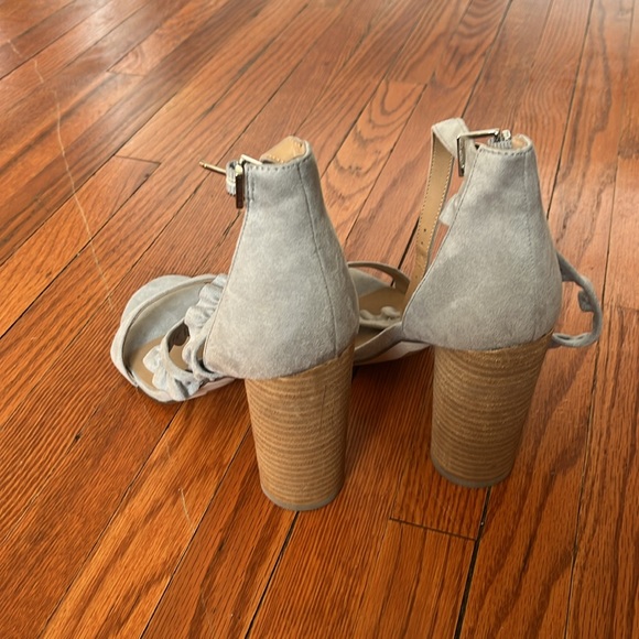 Grey Suede Heels - Picture 3 of 3